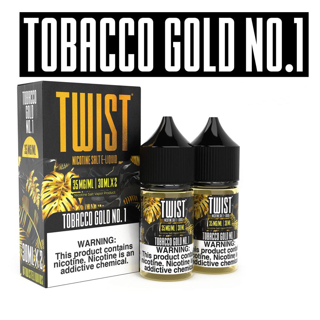 Twist Salts - TOBACCO GOLD NO 1 35MG E-JUICE 30ML - E-Juice